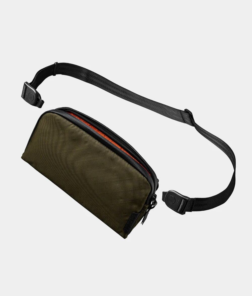 NWT Alpaka Flight Travel Crossbody Pouch Army Olive Green ECOPAK
